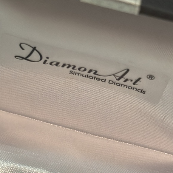 New In Box-Bracelet & Earring Set-Lab Created Diamonds-Silver Plated-7 1/4 in - Picture 3 of 16